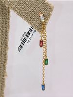 Orecchini Vidali Gioielli Donna in Oro giallo Zircone OROR-14-34 - OROR-14-34